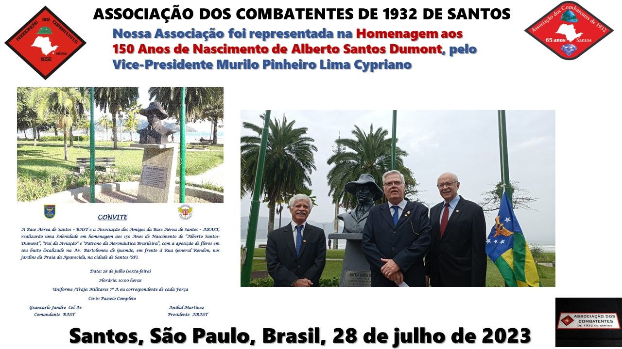 150 anos de Alberto Santos Dumont